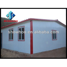 insulated sandwich wall roof panel building material prefab house
